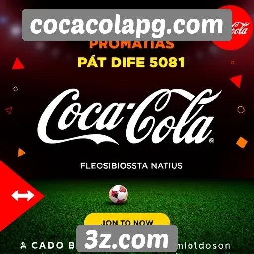 Cocacolapg oferece promoções atraentes para jogadores
