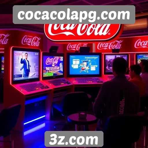 História da Microsoft e Coca-Cola em jogos online